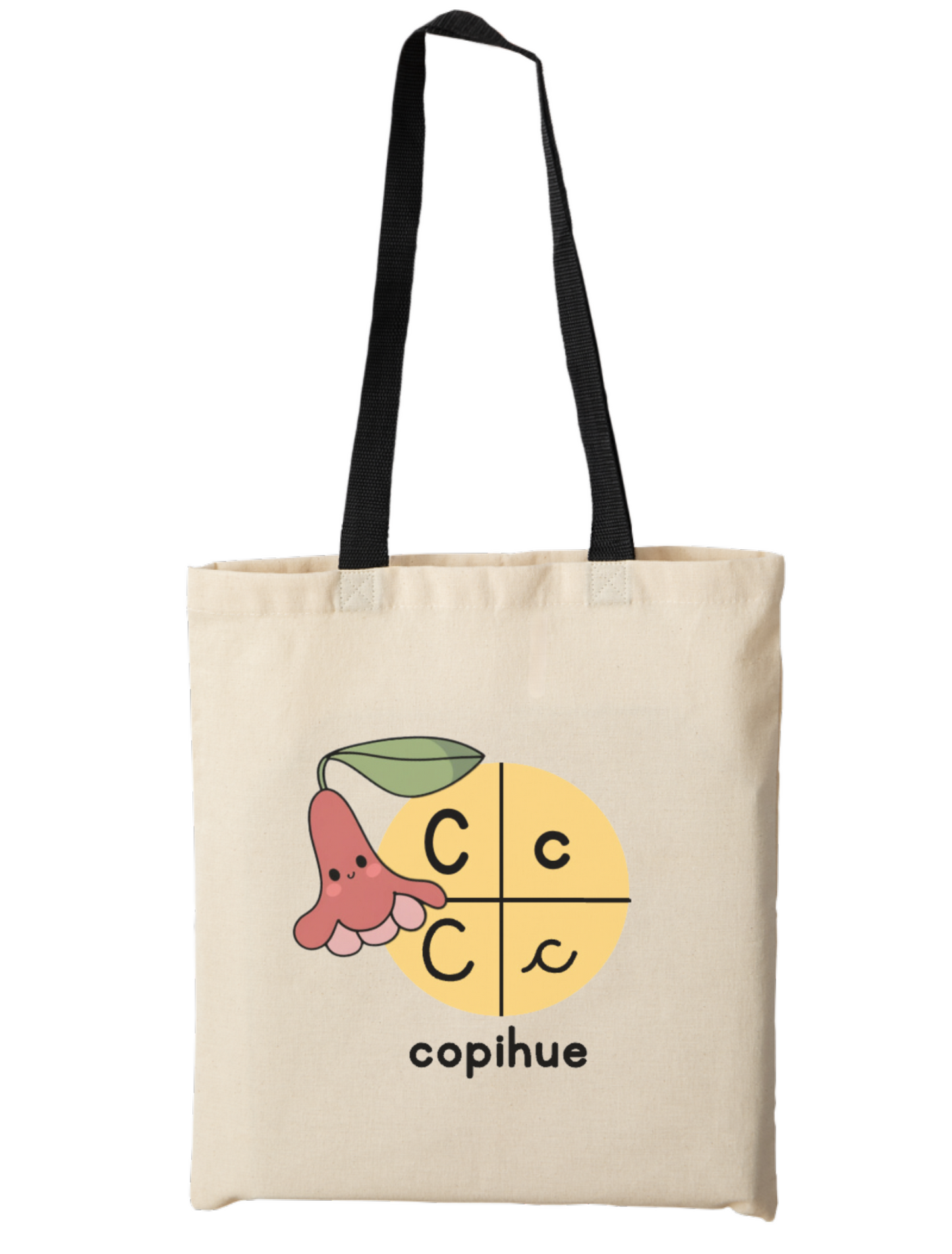 Tote bag copihue