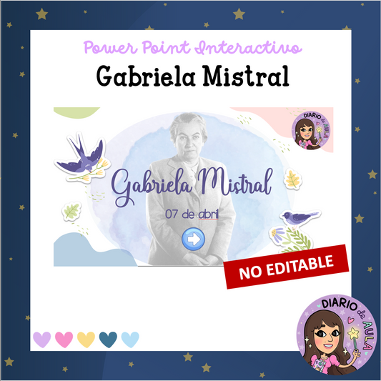 Power Point y Fichas de trabajo: Gabriela Mistral